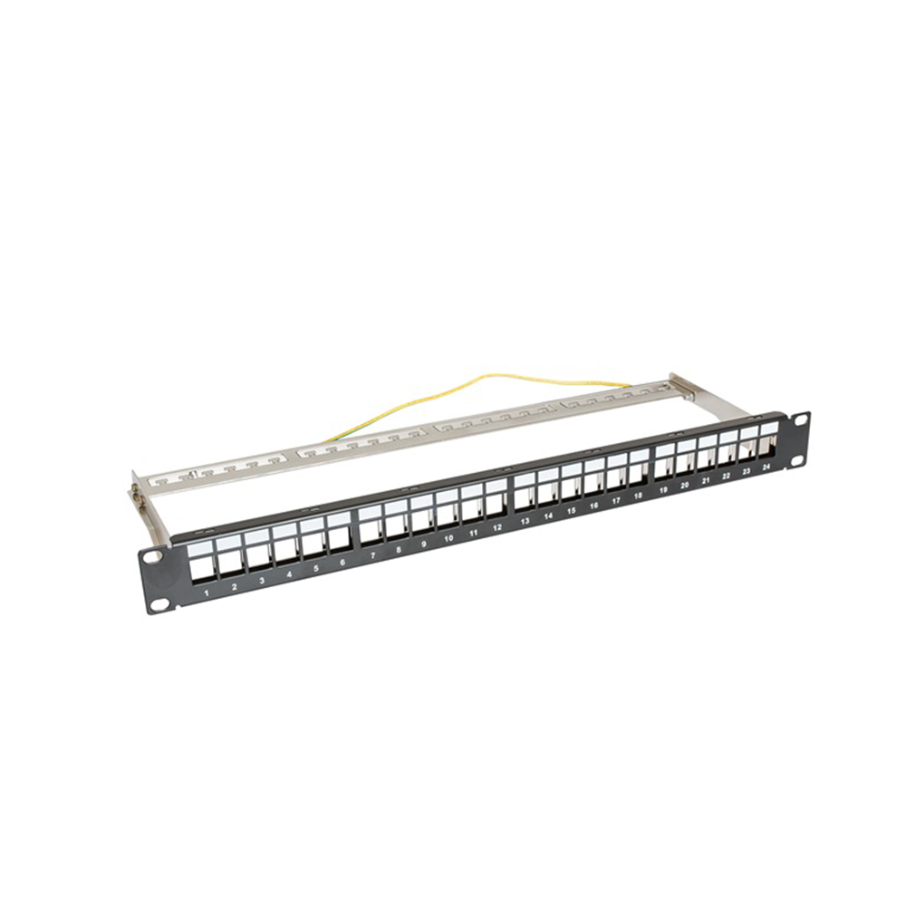 Patch panel 24 portni Cat6 HYU-NE-PP6A18001-S2