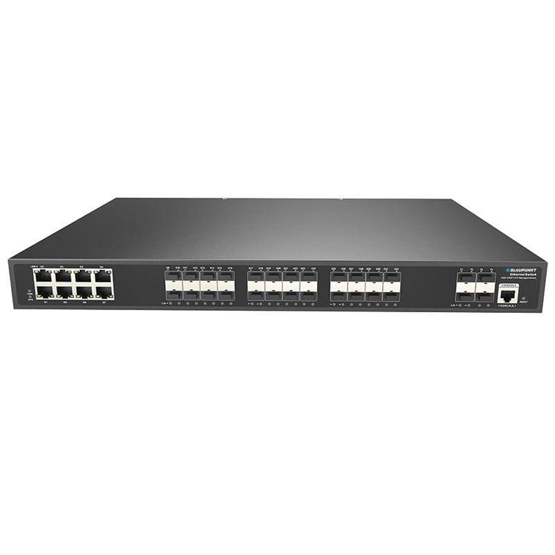 Switch upravljivi gigabitni 8-porta + 28 optička porta BLAUPUNKT BP-SWM8G28F01